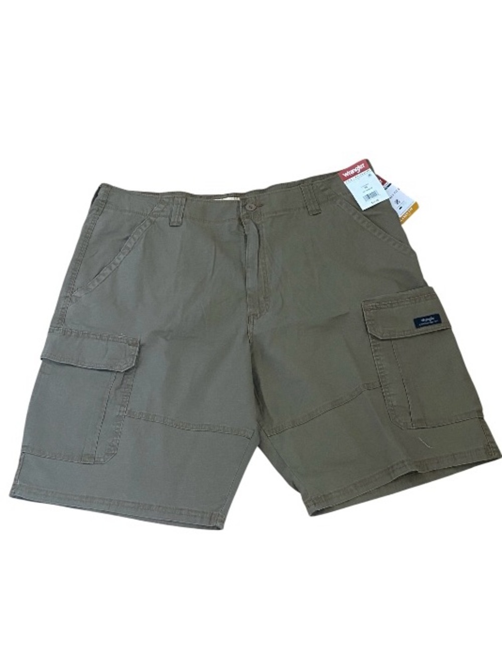 WRANGLER Relaxed Fit Brown Cargo Shorts Size 38